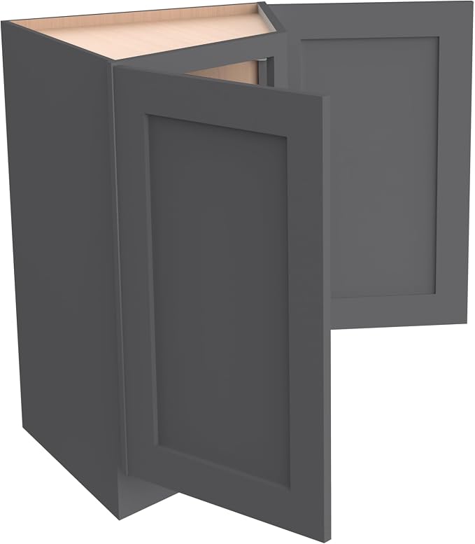 Corner Cabinet for Kitchen Bathroom, Solid Wood Frame - Image 5