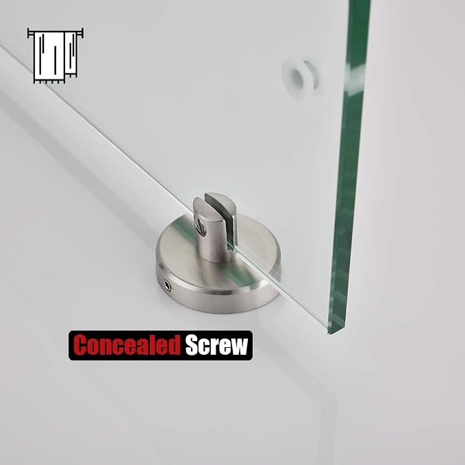 JQK Bathroom Glass Shelf, Shelf - Image 9