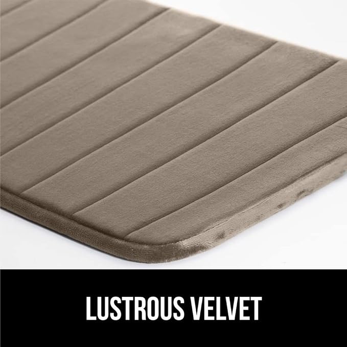 GORILLA GRIP Memory Foam Bath Mat, Soft Absorbent US Designed Bathroom Rug - Image 6