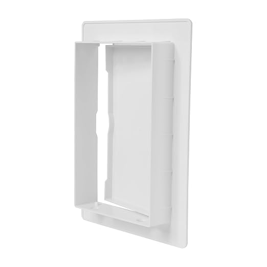 Repa Market 4 x 6 Access Panel for Drywall and Ceiling – White ABS Plastic Door - Image 9