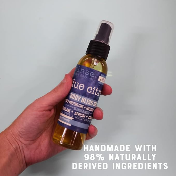 Rinse Bath & Body Blue Citrus Body Oil Moisturizer Spray - Image 3