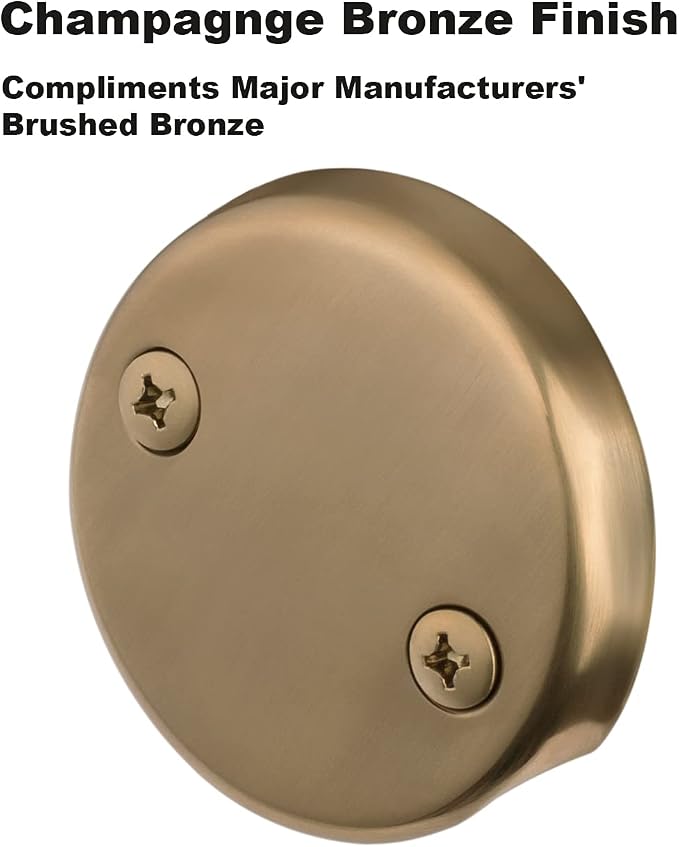 Champagne Bronze Lift & Turn Tub Trim Set - Image 2