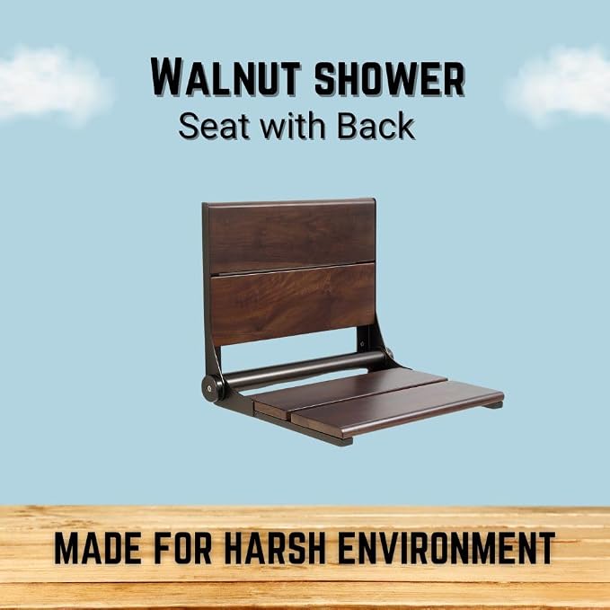 Folding Shower Seat Wall Mounted - Image 5