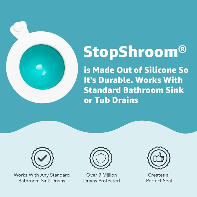 StopShroom The Ultimate Universal Drain Stopper Plug - Image 6