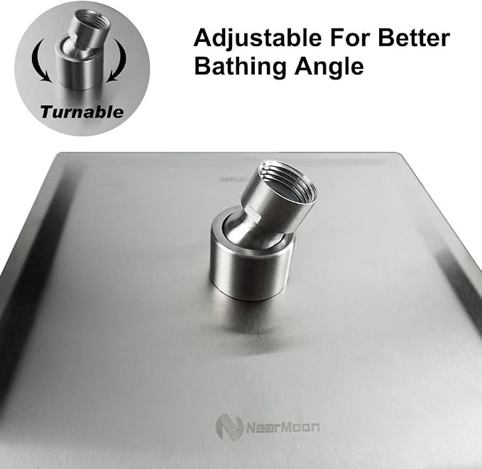 NearMoon Square Rain Shower Head - Image 6