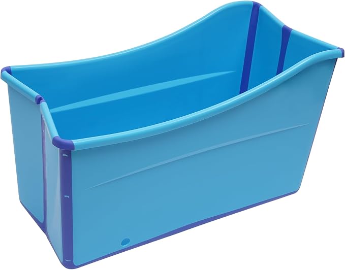 Portable Bathtub for Adults, 38Inch Foldable Bathtub Bathroom SPA Tub Cold by DDBESSIC