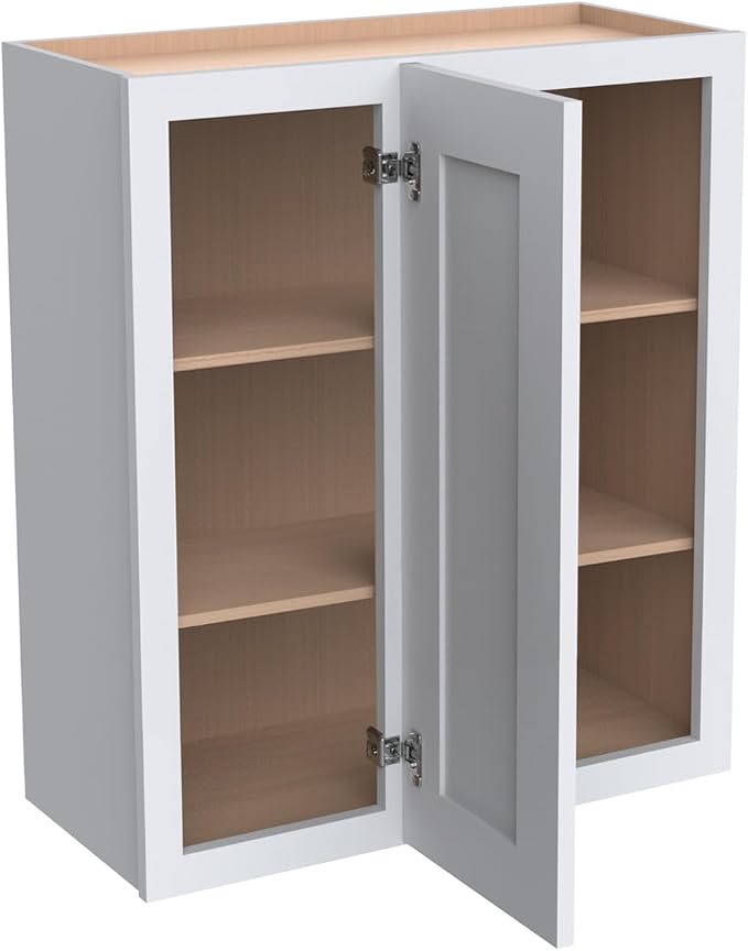 Solid Hardwood Wall Blind Corner Cabinets, Adjustable Shelves, Soft-Close Doors - Image 8