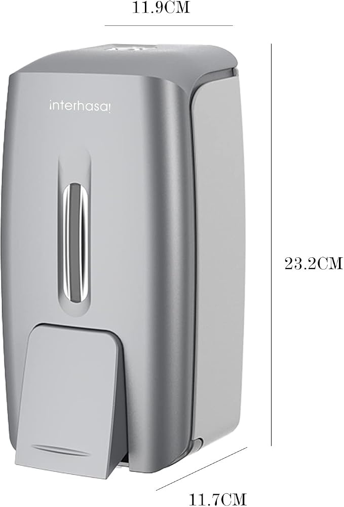 interhasa! Soap Dispenser Wall Mount Refillable 28oz Hand Sanitizer Dispenser - Image 8
