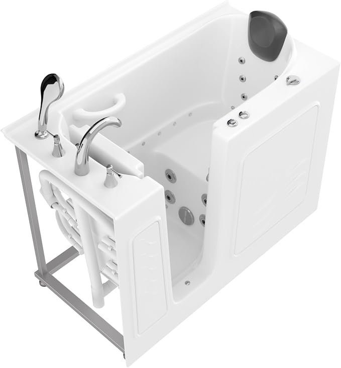 ANZZI Left Drain Walk-In Bathtub - Image 7