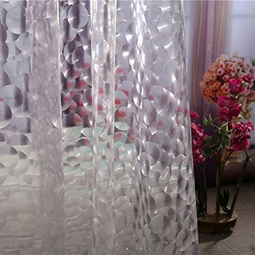 Adwaita 3D Bubbles Shower Curtain Liner, No Odors, Eco Friendly - Image 6