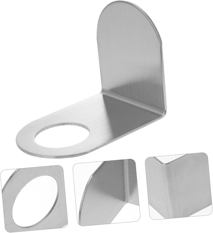 ABOOFAN 10pcs Wall-Mounted Shampoo and Shower Gel Bottle Rack Hook - Image 5