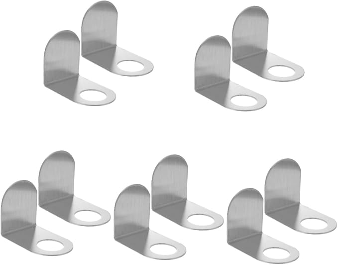 ABOOFAN 10pcs Wall-Mounted Shampoo and Shower Gel Bottle Rack Hook by ABOOFAN