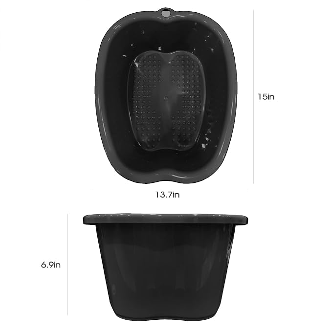 Foot Soaking Bath Basin, Large Size Feet Massager Tub, At Home Spa Pedicure - Image 4