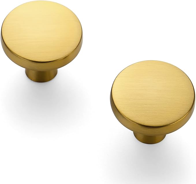 Ravinte 30Pack Drawer Pulls 1-1/4 Inch Kitchen Cabinet Knobs Solid Brushed - Image 9