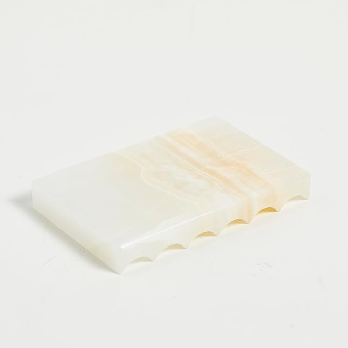 Luxurious Marble Soap Dish Jewelry Ring Tray - Image 3