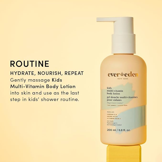 Evereden Kids Multi-Vitamin Body Lotion: Gentle & Non-Toxic Moisturizing Lotion - Image 8