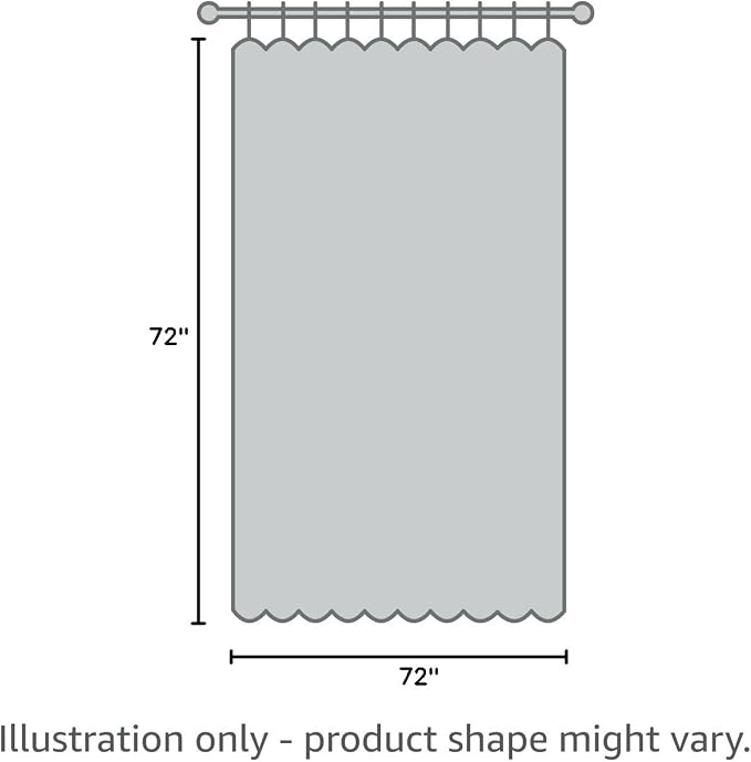 Gibelle Ombre Blue Shower Curtain - Image 8