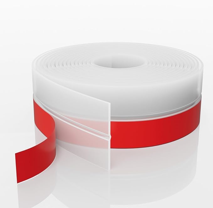 Door Draft Stopper, Silicone Weather Stripping Door Seal Strip, Self-Adhesive - Image 8