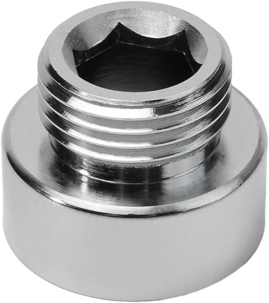 Shower Hose Head Adaptor 3/4Inch Female To 1/2Inch Male Brass Pipe Fitting by Oceanialend