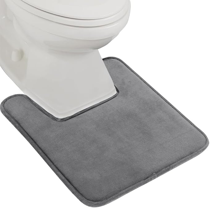 GORILLA GRIP Thick Memory Foam Toilet Rug by GorillaGrip