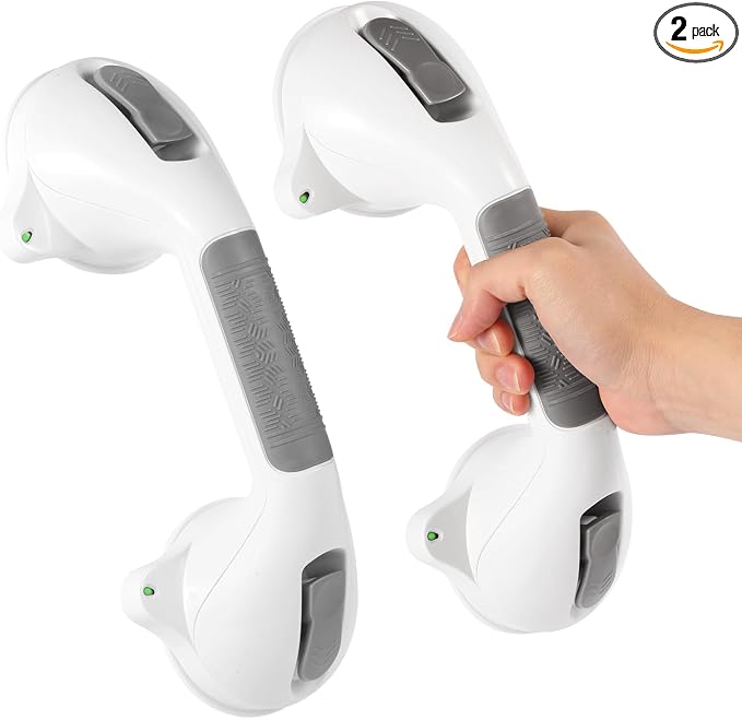 Suction Grab Bar with Safety Indicator by TONORA