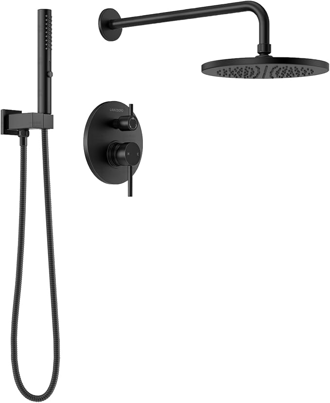Lava Odoro Modern 2-Setting Round Rain Shower System by LavaOdoro