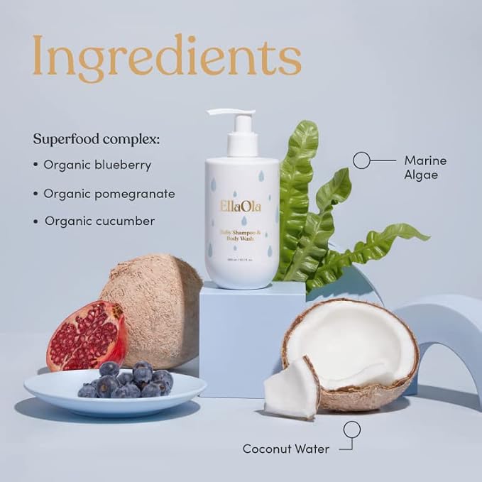 ELLAOLA Tear Free Baby Shampoo & Body Wash - Image 6