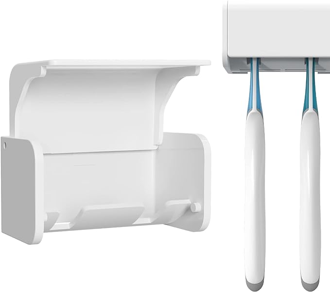 Toothbrush Holder Wall Mounted by LUEXBOX