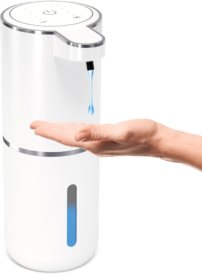 Automatic Soap Dispenser Touchless, Liquid Hand Soap Dispenser 12.8oz USB by MTYGK