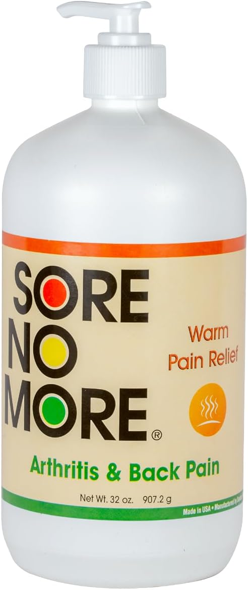 Sore No More Warm Arthritis Pain Relief Cream – Targeted Reliever by Sore+No+More