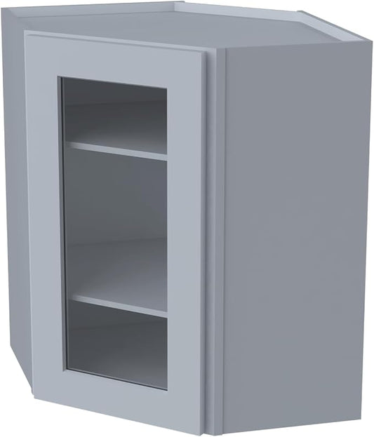 Glass Cabinet Style Corner Cabinet by HCIOANHomecabinetseries