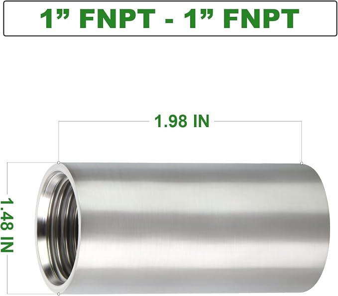 TAISHER 2PCS Stainless Steel Pipe Fittings - Image 4