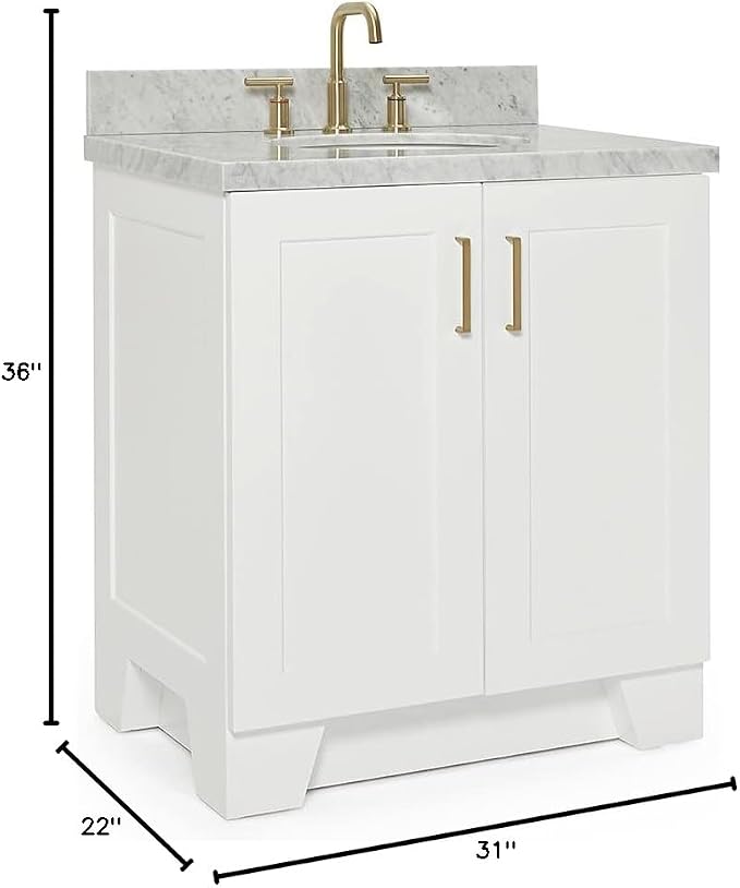 ARIEL Taylor 31 Inch Bathroom Vanity - Image 2