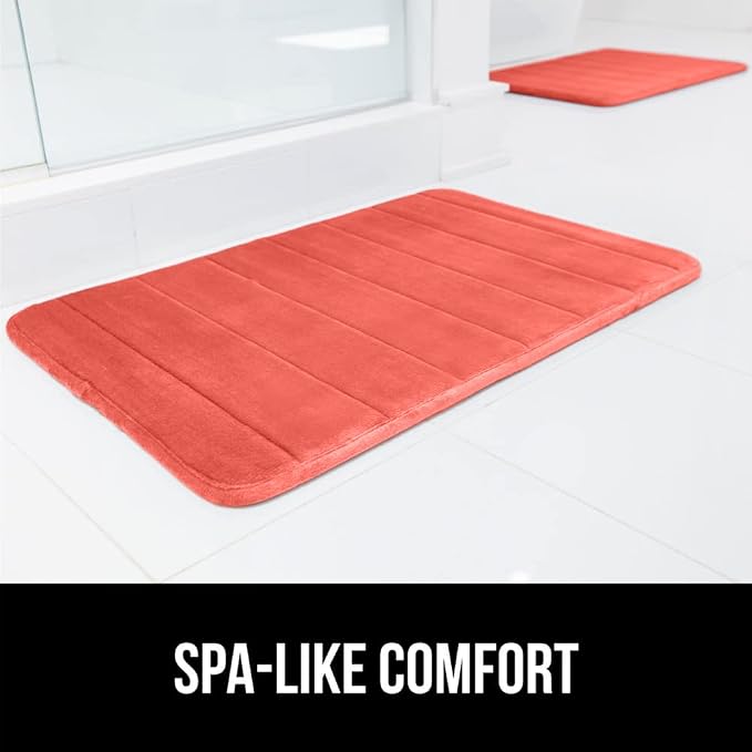 GORILLA GRIP Memory Foam Bath Mat, Soft Absorbent US Designed Bathroom Rug - Image 9