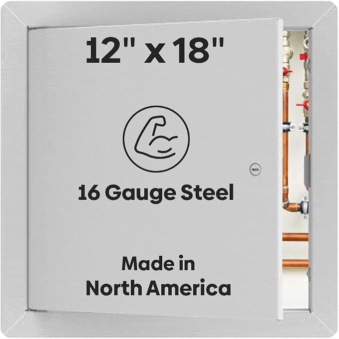 Best 12" x 18" Universal Access Panel – Flush Steel Door by BestAccessDoors