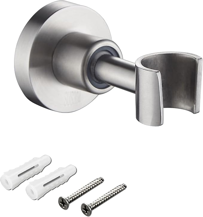 PHASAT Handheld Shower Head Holder Adjustable 304 Stainless Steel Handheld by PHASAT