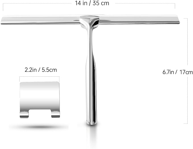 Shower Squeegees Stainless Steel - Image 5