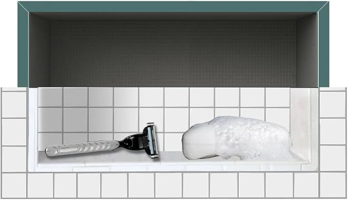 Shower Niche Insert Tile Ready, Recessed Wall Niche, Shower Inserts Kit by Simple+Shower+Solutions