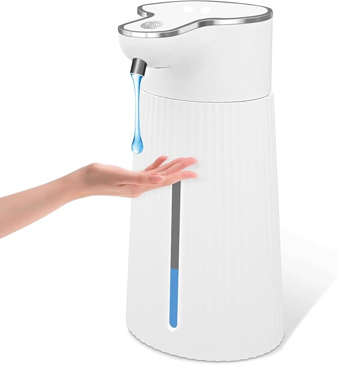 Automatic Liquid Soap Dispenser, 10.5oz/400ML Adjustable Wall Mount Touchless by LaType