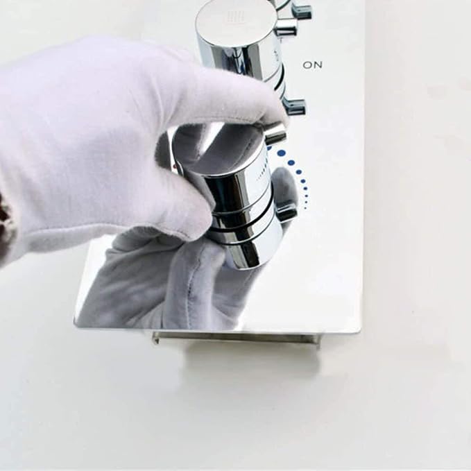 HOMEDEC 4-Way Shower Diverter Valve Can Run Together, Concealed Thermostat 5 - Image 9