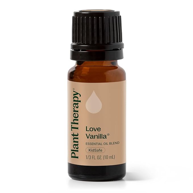 Plant Therapy Love Vanilla Essential Oil Blend 10 mL 100% Pure, Therapeutic by PlantTherapy