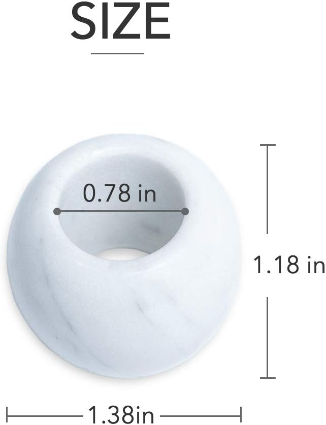 Marble Mini Toothbrush Holder Stand - Image 2