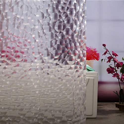 Adwaita 3D Bubbles Shower Curtain Liner, No Odors, Eco Friendly - Image 5