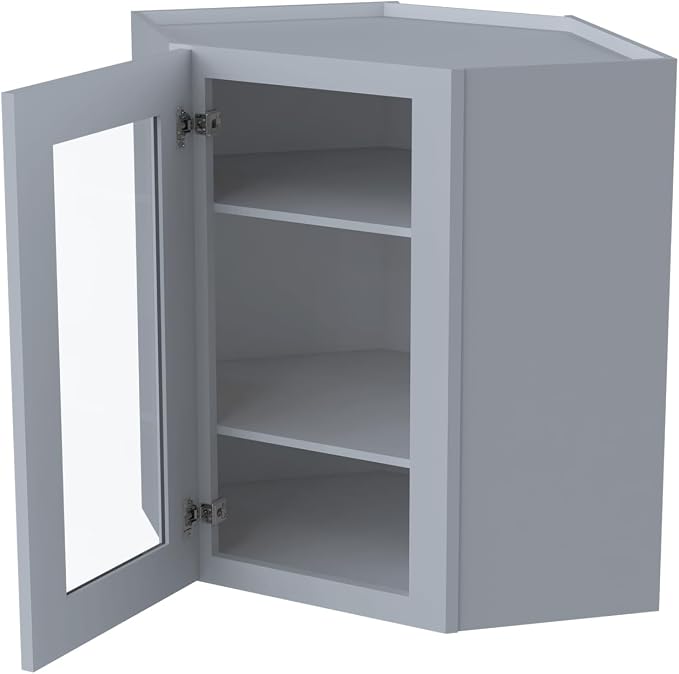 Glass Cabinet Style Corner Cabinet - Image 4