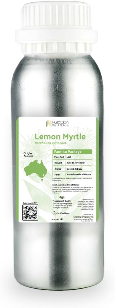 Lemon Myrtle Essential Oil by NaturePackaged