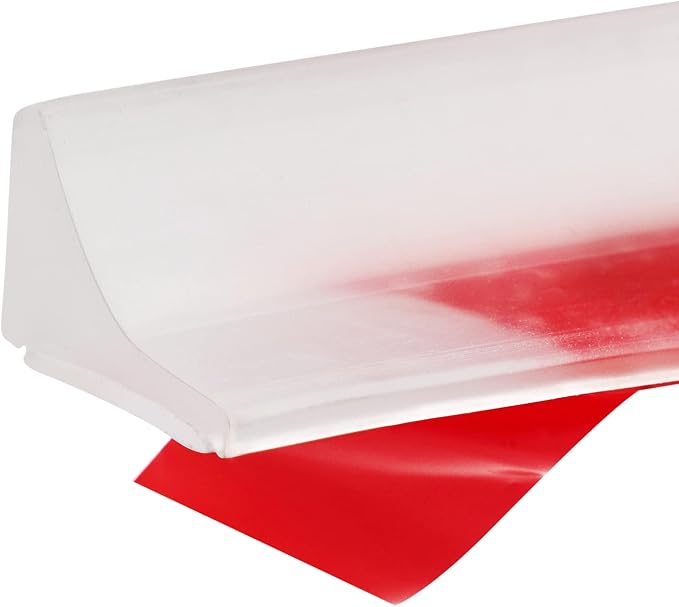 New Collapsible Shower Threshold Water Dam, Self Adhesive Silicone Waterproof by Raycity