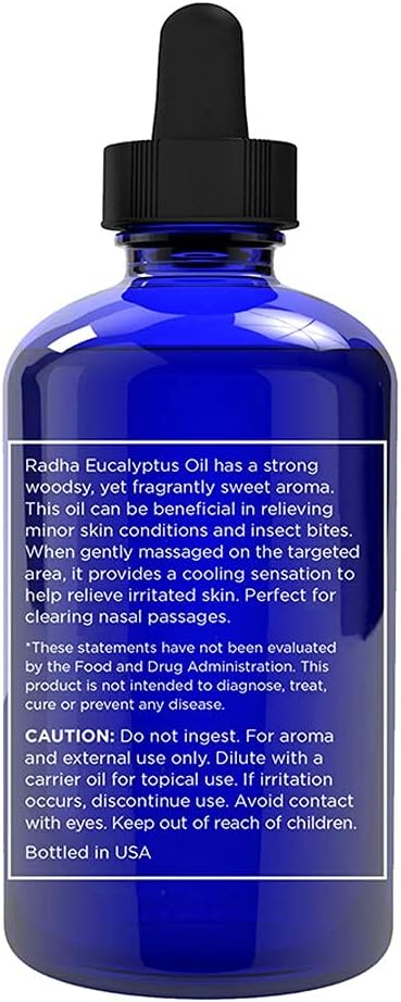 Radha Beauty Eucalyptus Essential Oil 4 oz - Image 5