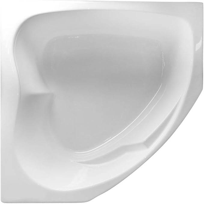 Carver Tubs - SKC5555 - Soaking Acrylic Corner Bathtub - 55"L x 55"W x 18.5"H - - Image 5