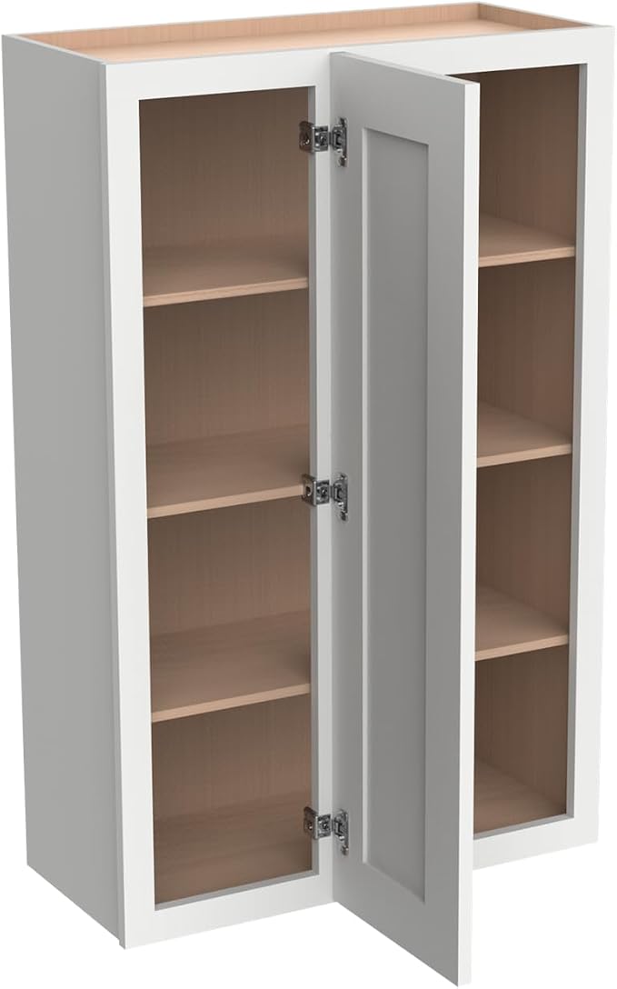 Solid Hardwood Wall Blind Corner Cabinets, Adjustable Shelves, Soft-Close Doors - Image 8