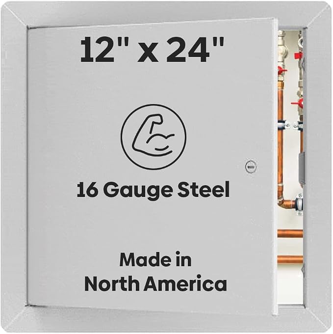 Best 12" x 24" Universal Access Panel – Flush Steel Door by BestAccessDoors